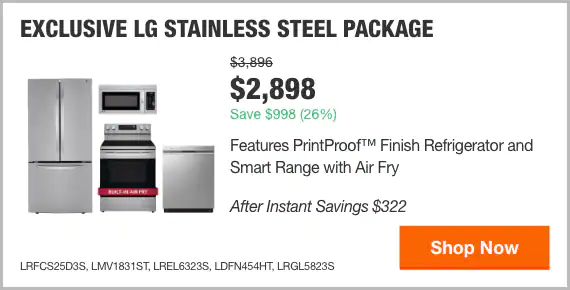 LG Stainless Steel Package