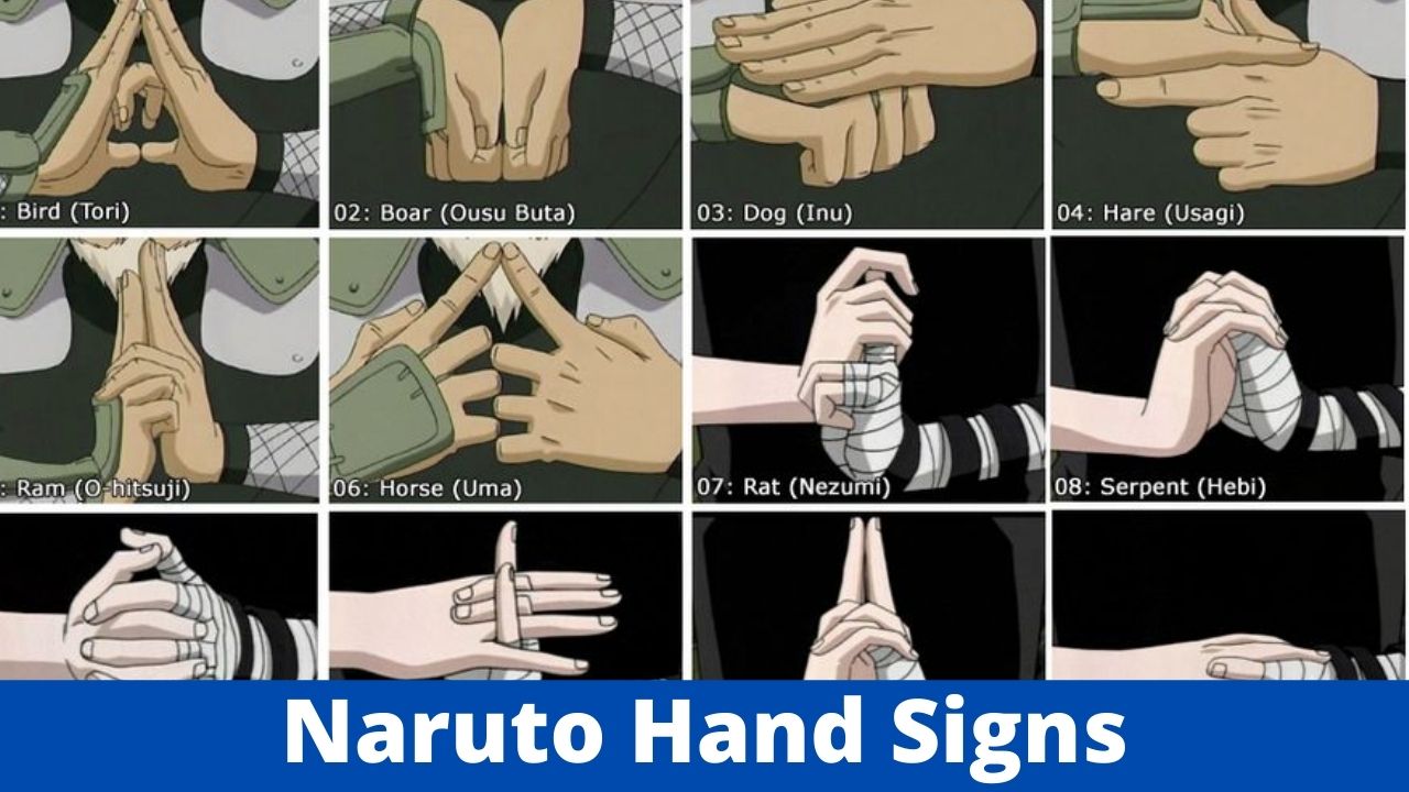 Naruto Hand Signs.