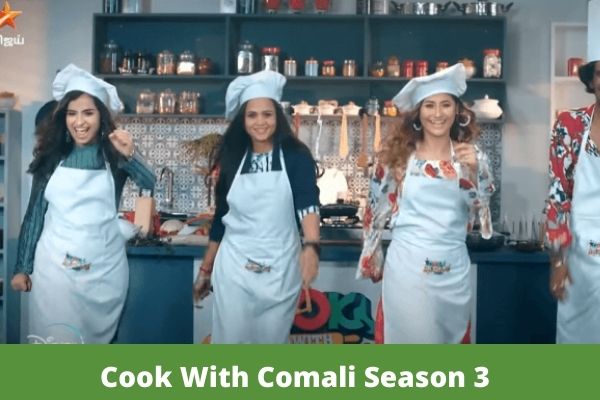 With season cook full episode comali 3 today Cook With