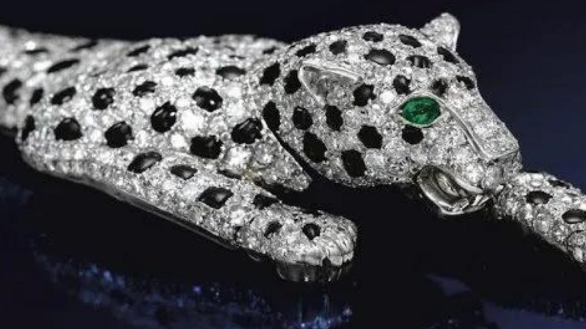 Diamond Panther Bracelet