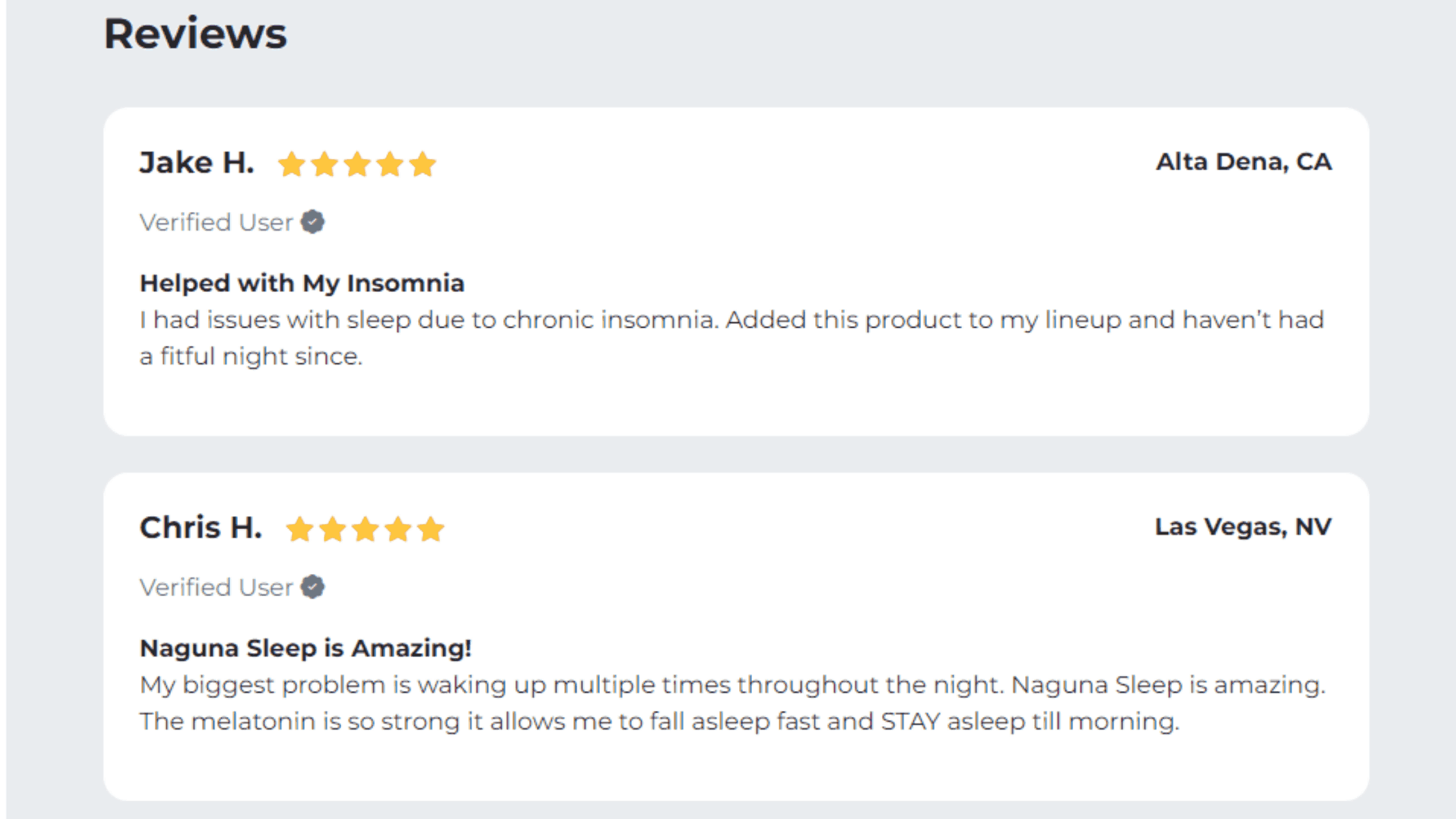 Naguna sleep customer reviews
