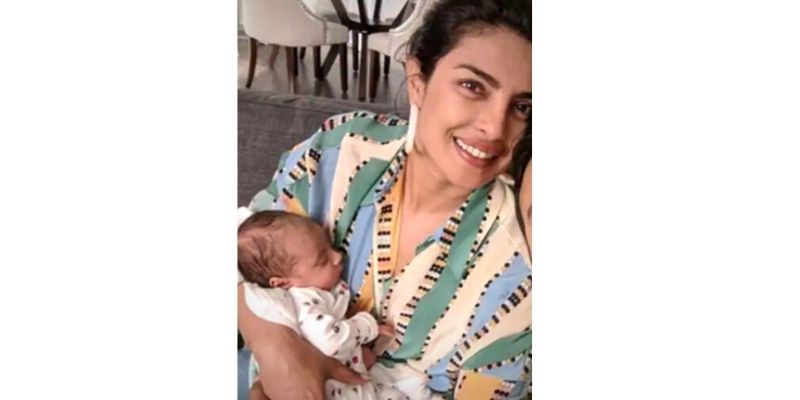 Priyanka Chopra With Baby