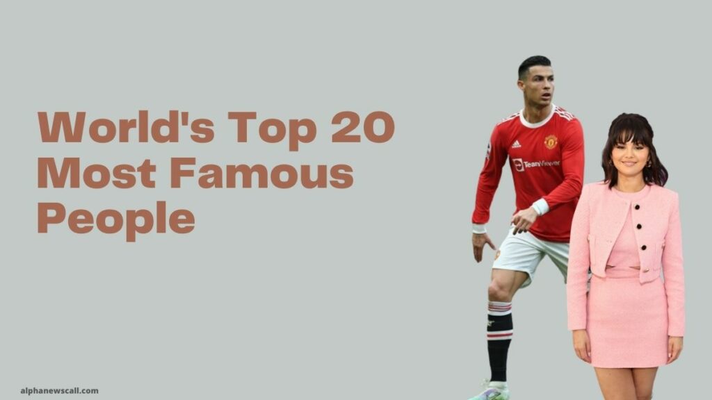 Worlds Top 20 Most Famous People