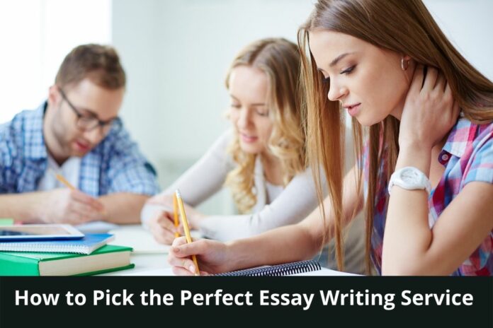 How to Pick the Perfect Essay Writing Service