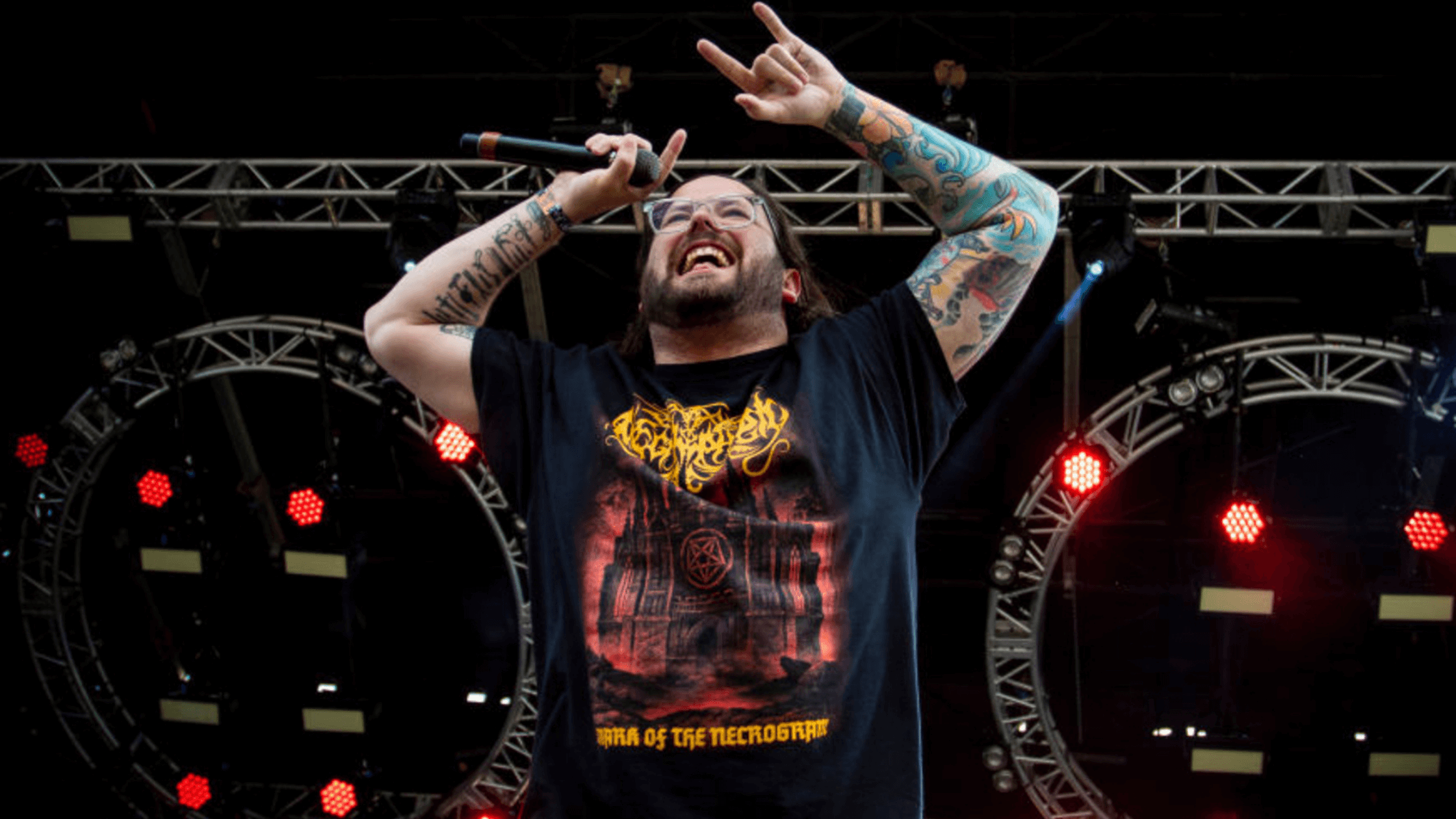 Tribute!!! Trevor Strnad, The Lead Vocalist Of The Black Dahlia Murder Dies At The Age Of 41
