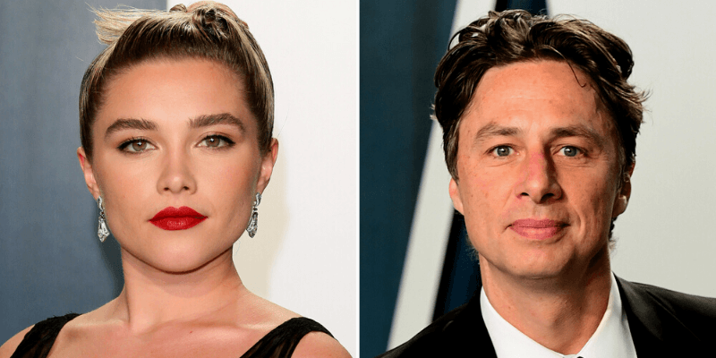 Zach Braff and Florence Pugh break up, Poulter was spotted with Florence Pugh on a beach holiday