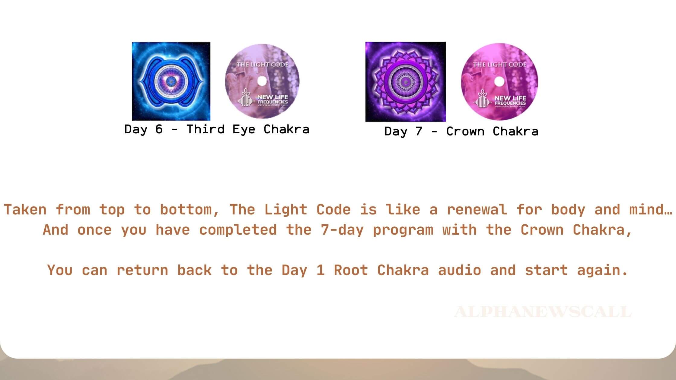 The Light Code Stages