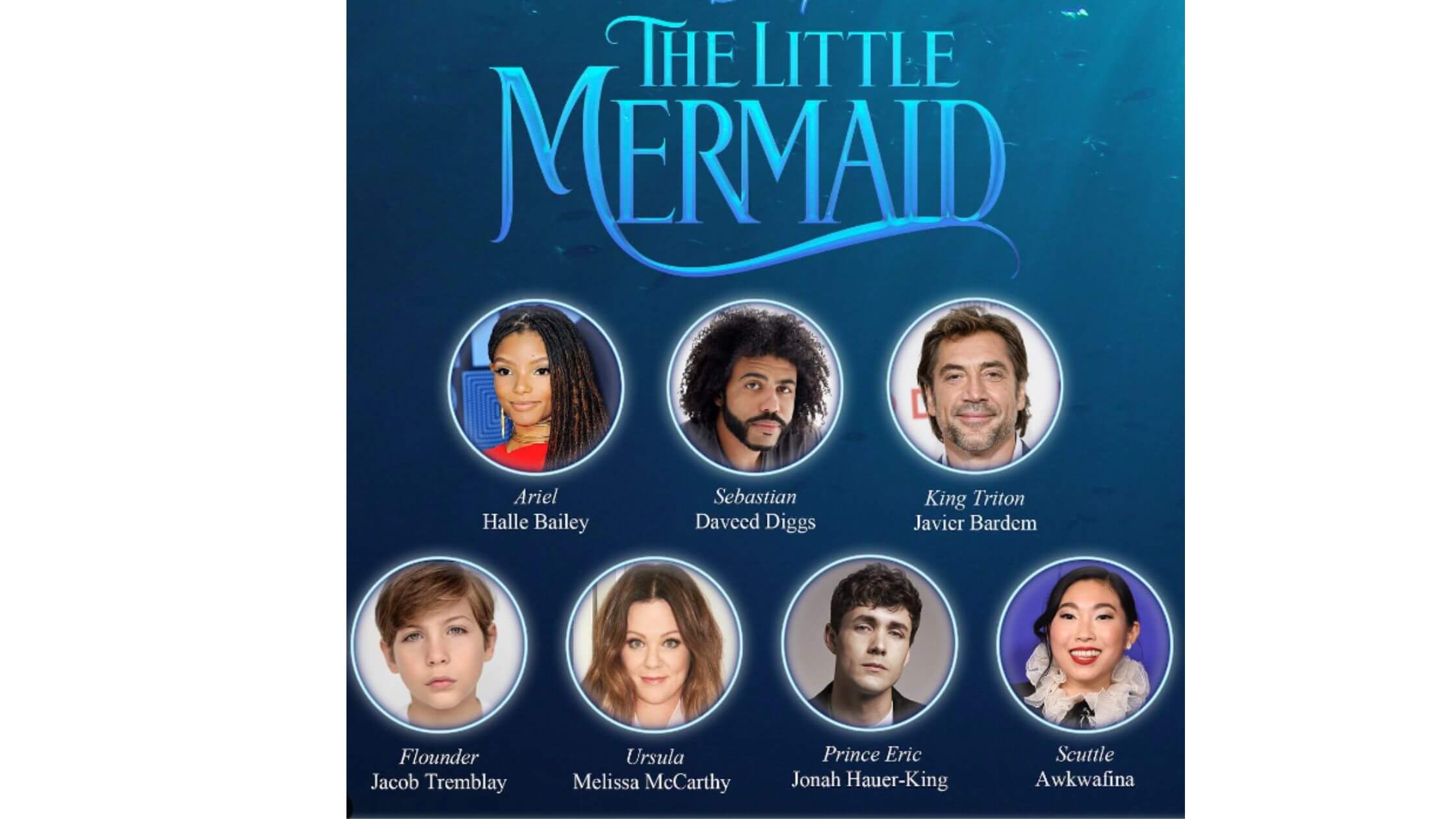 The Little Mermaid Cast
