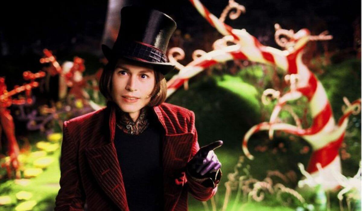 Best Tim Burton Characters- Willy Wonka in Charlie and the Chocolate Factory