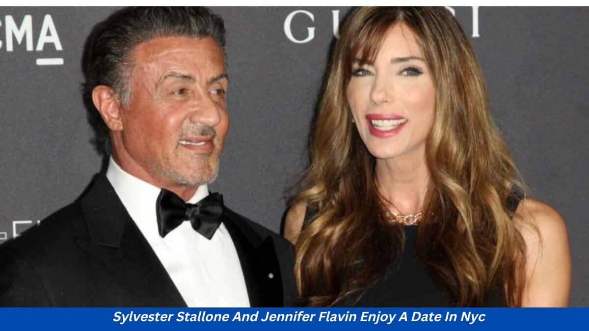Sylvester Stallone And Jennifer Flavin Enjoy A Date I In NYC
