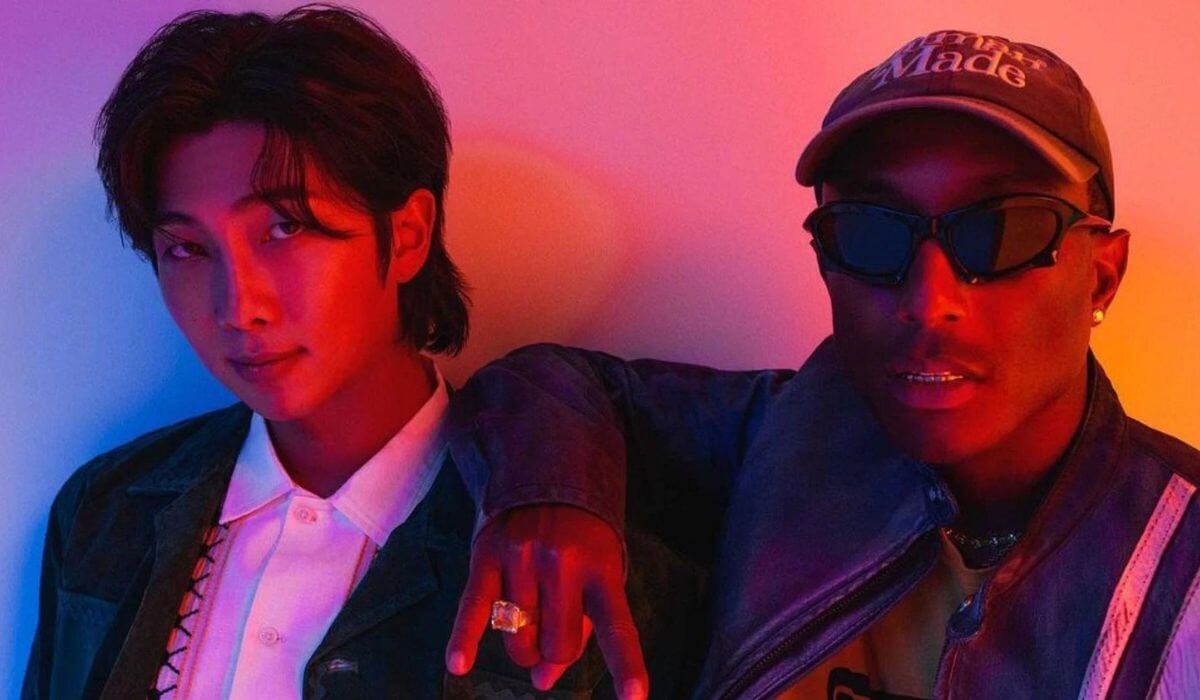 BTS’ RM With Pharrell Williams