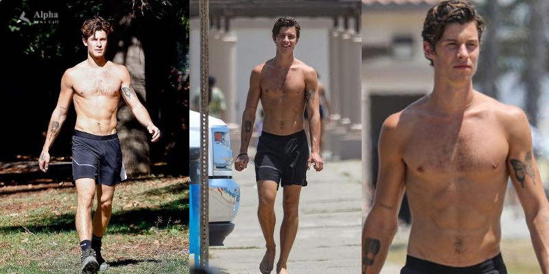 Shawn Mendes Goes Shirtless for a Solo Hike in LA
