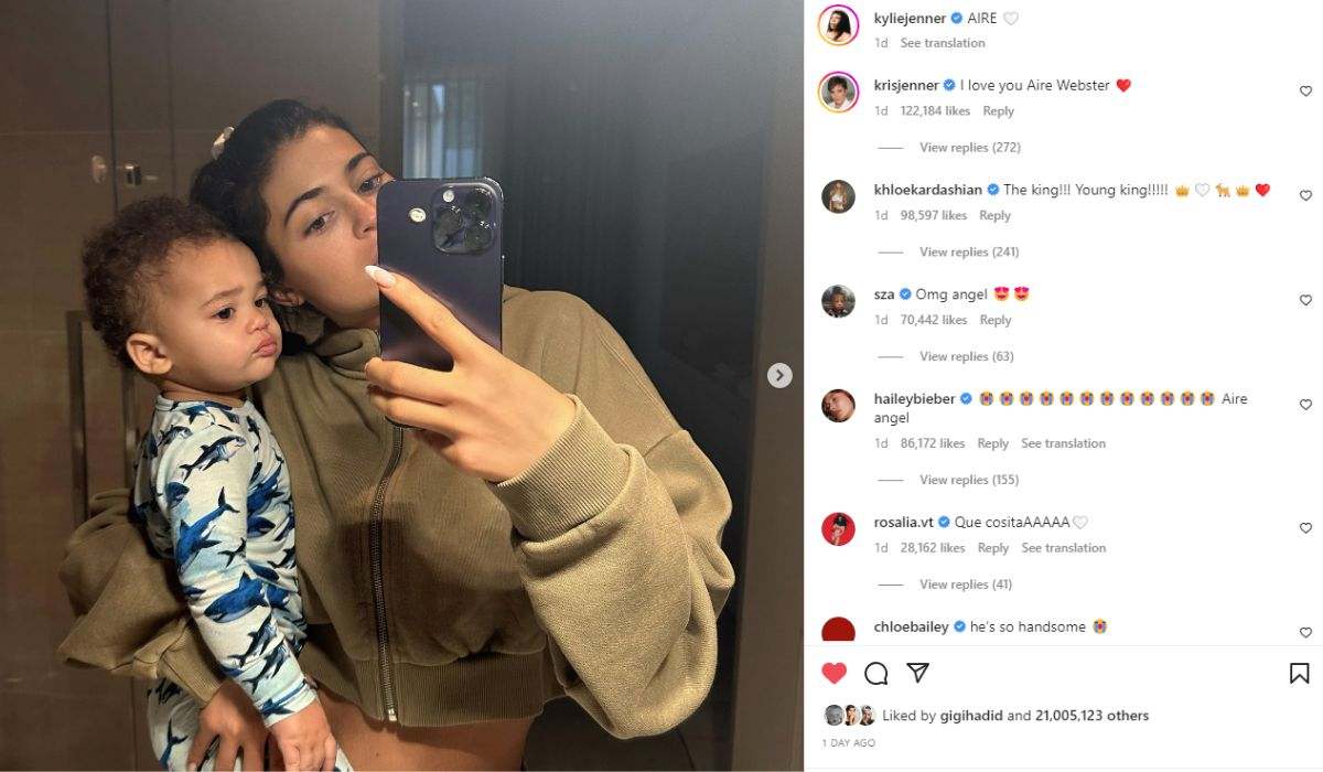 Kylie Jenner Finally Shares The Name And First Full Photos Of Her Baby Boy