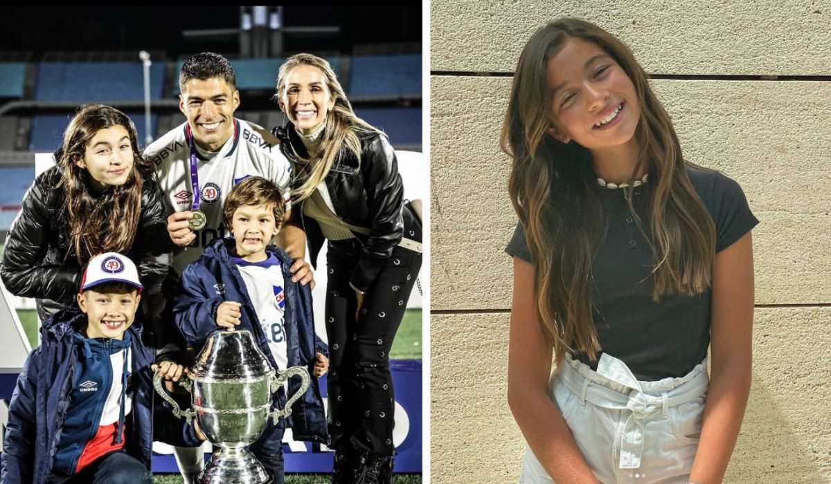 Luis Suarez Daughter Delfina Suarez And Family